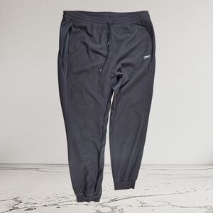 Reebok Men's Dark Grey Thermowarm Jogger Pants Size 2XL